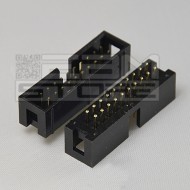 2pz Connettore IDC maschio 20 poli per cavo piatto